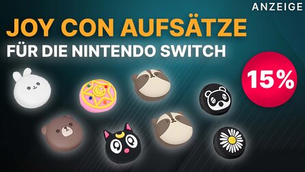 Nintendo Switch im Animal Crossing- oder Sailor Moon-Look: Süße Joy Con Aufsätze bei Amazon