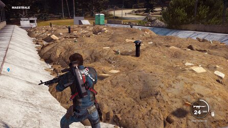 Just Cause 3 - Easter-Egg: Vergrabene Just-Cause-Exemplare in der Wüste