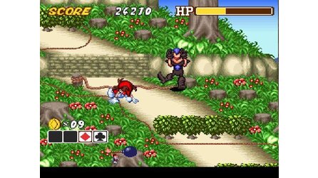 Kid Klown in Crazy Chase SNES