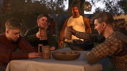 Kingdom Come: Deliverance 2 sollte eigentlich ein legendäres Feature aus GTA San Andreas bekommen - und damit hätte Heinrich vielleicht auf Diät gemusst
