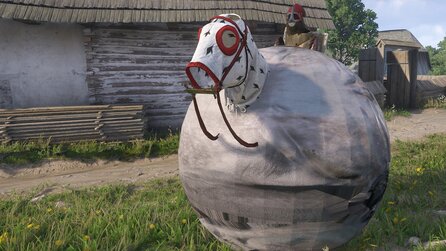 Diese Kingdom Come Deliverance 2-Mod ist ein wahrgewordener Fiebertraum: Frauen und Türen werden zu riesigen Blobs, alle Männer verschwinden komplett