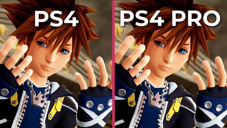 Kingdom Hearts 3 - Performance instabil? PS4 gegen PS4 Pro im Vergleichsvideo