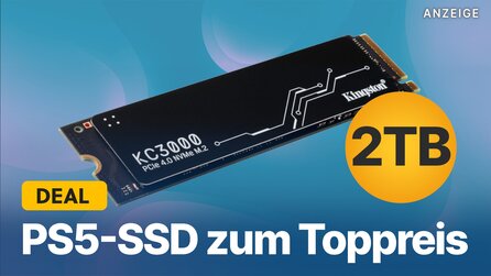 Kein Platz mehr auf der PS5? Schnappt euch jetzt diese SSD mit 2TB Speicher zum Toppreis!