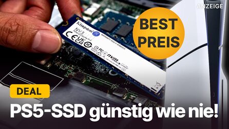 PS5-SSD mit 1TB günstig wie nie: Durch dieses Amazon-Angebot könnt ihr den Speicher eurer Konsole jetzt zum Spitzenpreis erweitern!