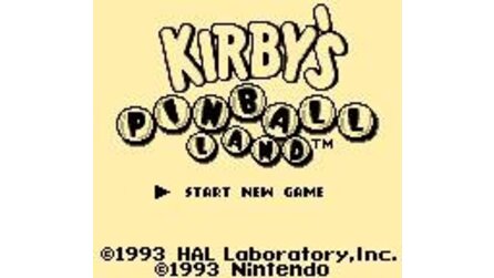Kirbys Pinball Land Game Boy