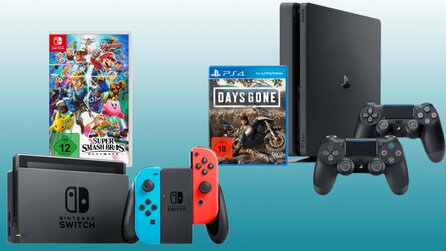 Bundles für Nintendo Switch und PS4 günstiger - Angebote im Saturn Prospekt [Anzeige]