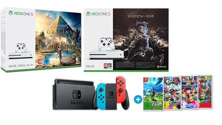 Xbox One S- und Nintendo Switch-Bundles besonders günstig - Konsolen-Deals am Oster-Wochenende