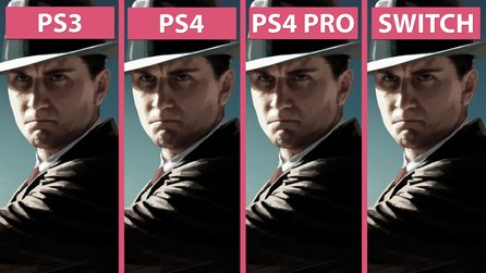 L.A. Noire - Grafikvergleich von PS3, PS4, PS4 Pro im 4K-Modus und Nintendo Switch