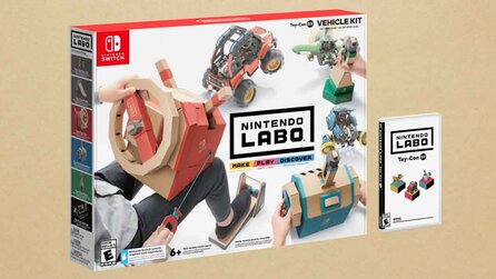 Nintendo Labo - Neues Fahrzeug-Set dreht sich um Autos, Flugzeuge und U-Boote