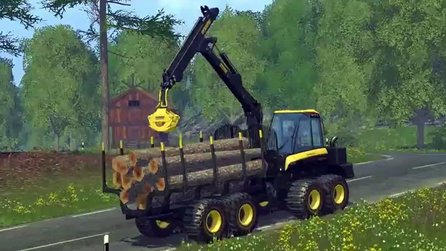 Landwirtschafts-Simulator 15 - Holzfällen im Gameplay-Trailer