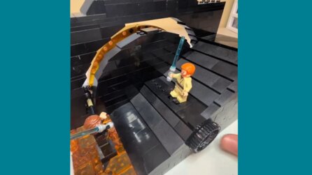 Ich hab den High Ground! – Bastler baut die wohl kultigste Star Wars-Szene aller Zeiten in LEGO nach und begeistert 291.100 Fans
