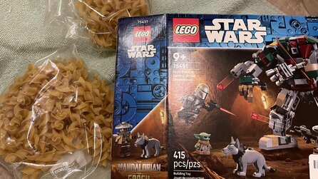 Schon wieder so ein armer Kerl: LEGO-Fan bestellt LEGO Star Wars-Set bei Amazon, findet stattdessen zwei pralle Tüten Nudeln in der Packung