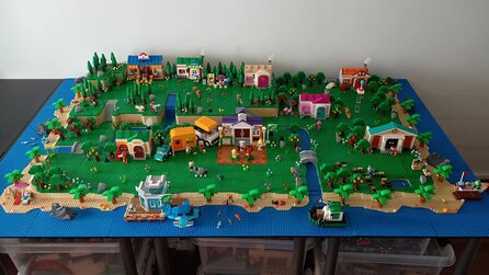 LEGO-Fan baut riesige Animal Crossing-Insel aus den offiziellen Sets und Hunderten von Dollar Extra-Klötzchen