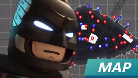 LEGO Batman - interaktive Map zeigt euch alle Puzzle, Wayne Tech-Kisten, entlaufene Zootiere und vieles mehr