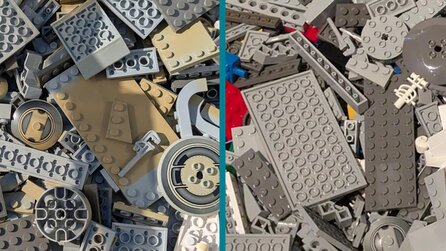 LEGO-Fan zeigt, wie eklig ein weißer Stein nach 4 Jahren in der Sonne vergilbt - aber es gibt eine Lösung