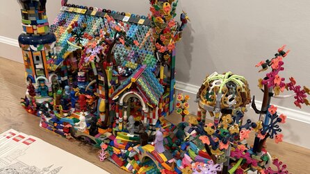 LEGO-Fan baut Bruchtal aus Herr der Ringe nach und die Community staunt nicht schlecht, weil er nur knallig-bunte Steine benutzt