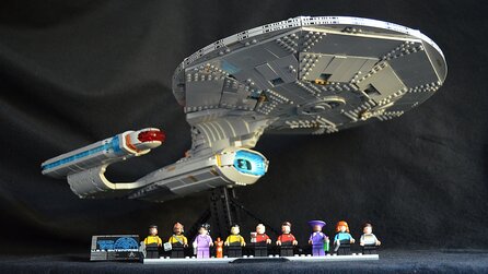 Mein allererstes LEGO-Set ist die U.S.S. Enterprise mit 3600 Teilen - und ich wünschte, es wären noch mehr