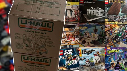 Eltern kaufen gebrauchtes LEGO für ihr Kind - bezahlen schlappe 40 Dollar und bekommen 3 Umzugskisten mit 9 kompletten Sets