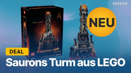 Teaserbild für Neues LEGO Herr der Ringe Set mit 5000 Teilen: Holt euch Saurons Turm ins Wohnzimmer!