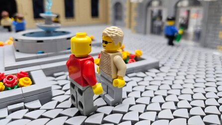 Meine Hände schmerzen nur beim Schauen: Cleverer LEGO-Bastler zeigt seine geniale, aber unfassbar aufwändige Technik für realistische Kopfsteinpflaster-Straßen