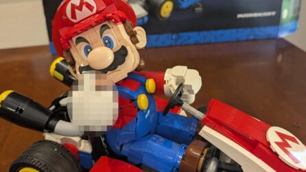 LEGO-Frechdachs modifiziert Mario so, dass er die echte Mario Kart-Erfahrung perfekt zusammenfasst