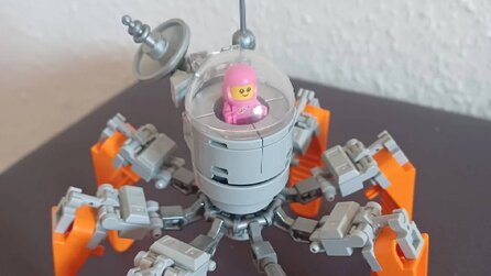 LEGO-Fan baut aus meist nutzlosen Teilen, die fast jedem Set beiliegen, einen genialen Roboter