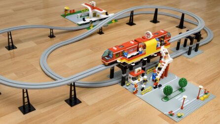 LEGO-Fan findet nach über 30 Jahren Airbus Shuttle-Set auf dem Dachboden seiner Eltern - baut es mit seinen Kindern zusammen und es funktioniert!