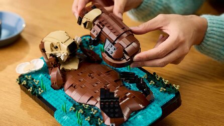 LEGO stellt neues, zuckersüßes Otter-Set vor und entfacht in der Community heftige Diskussionen, ob der Ideas-Entwurf nicht besser war
