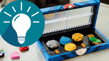 LEGO verschenkt schicke Pokémon-Orden-Sammlung, wenn ihr das super teure Display-Set vorbestellt - und Scalper verkaufen sie schon jetzt zu Wucherpreisen weiter