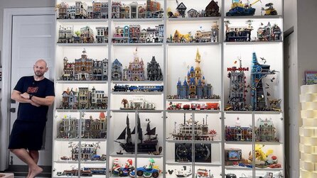 LEGO-Fan macht 2,70 Meter großes Regal zur ultimativen Ausstellung seiner Sets