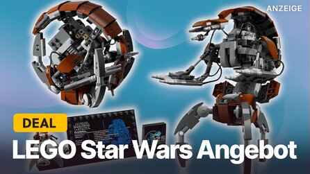 LEGO Star Wars Droideka im Amazon-Angebot: Ja, man kann ihn wirklich zusammenrollen!