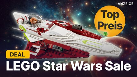 Teaserbild für LEGO Star Wars Angebote bei Amazon: Jetzt Obi-Wan Kenobis Schiff und vieles mehr zum Schnäppchenpreis sichern!