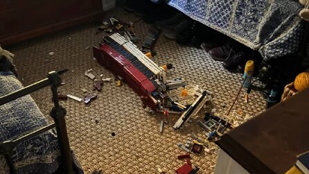 Your heart will go on: Der LEGO-Titanic eines Fans geht es nicht besser als dem Original - knapp 700 Euro teures Set stürzt ab und zerfällt in Einzelteile