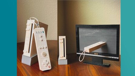 Genialer LEGO-Bastler baut den perfekten Wii-Unfall nach, unter dem vor 20 Jahren unsere Fernseher immer wieder leiden mussten
