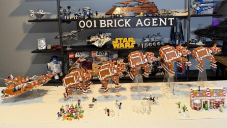 LEGO-Fan baut perfektes Star Wars-Weihnachtsmodell und kauft dafür neun Mal den gleichen AT-AT