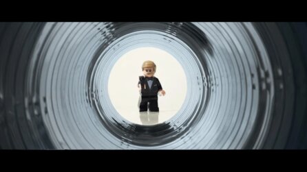 LEGO-Fan baut mit nur einem einzelnen Teil die wahrscheinlich legendärste James Bond-Szene nach