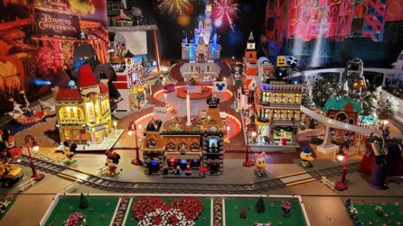 Vater baut 8 Monate eigenes Disney World aus LEGO und das ist so detailliert, dass man auch nach mehrmaligem Hinsehen noch etwas Neues entdeckt