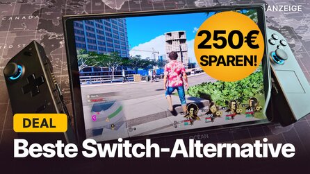 Die beste Switch-Alternative im Black-Friday-Angebot: Gaming-Handheld mit 144Hz jetzt 250€ günstiger sichern!