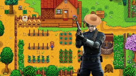 Resident Evil 2-Director und Leon-Schöpfer wünscht sich Stardew Valley-Klon mit Leon, damit der endlich mal chillen darf - und ist damit nicht allein
