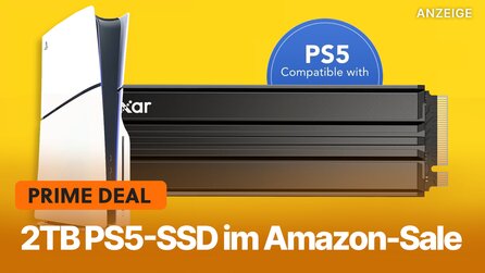 2TB PS5-Speicher im Prime Day-Angebot: So günstig wie bei Amazon bekommt ihr diese schnelle SSD nirgendwo!