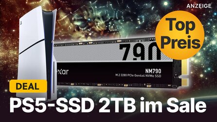 2TB PS5-SSD im Angebot – Der bislang beste Preis 2025: Bis dieser Speicher-Deal geschlagen wird, könnte es lange dauern!