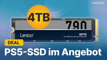 4TB PS5-SSD im Top-Angebot kaufen: Jetzt schnellen Speicher sichern - nur begrenzt verfügbar!