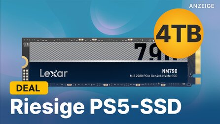 4TB PS5-SSD zum Schnäppchenpreis kaufen: Dieses Angebot läuft nur für kurze Zeit!
