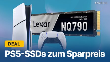 Teaserbild für PS5-SSDs mit 1TB + 2TB ab 59€ im Angebot: Selbst am Black Friday kann schneller PS5-Speicher kaum noch günstiger werden!