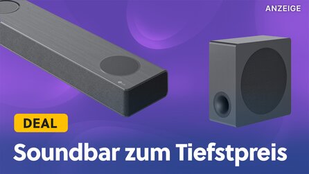 Weltklasse-Soundbar von LG jetzt lachhaft günstig! Mit über 70% Rabatt gibts Dolby Atmos jetzt zum historischen Tiefstpreis