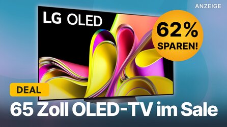 65 Zoll LG OLED-Fernseher im Angebot: Jetzt 62% Rabatt auf die letzten Exemplare dieses Top-4K-TVs sichern!