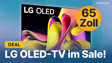 65 Zoll LG OLED-TV zum Top-Preis: So bekommt ihr den 4K-Fernseher mit 120Hz fast 1600€ günstiger!