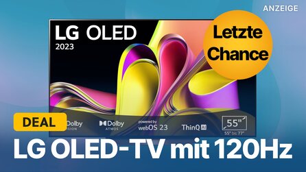 Nur bis Sonntag: LG OLED 4K-TV mit 55 Zoll und 120Hz bei Amazon zum Schnäppchenpreis sichern