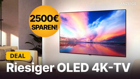 77 Zoll LG OLED-TV 2500€ günstiger: Warum ihr euch den riesigen 4K-Fernseher im Top-Angebot nicht entgehen lassen solltet