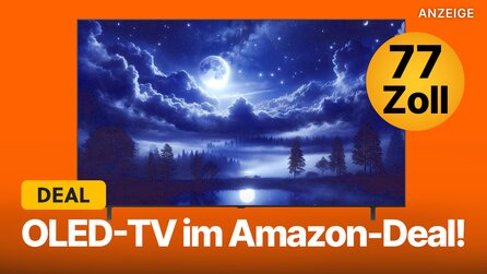Nur bis morgen: 77 Zoll OLED 4K-Fernseher zum besten Preis aller Zeiten im Amazon-Angebot!